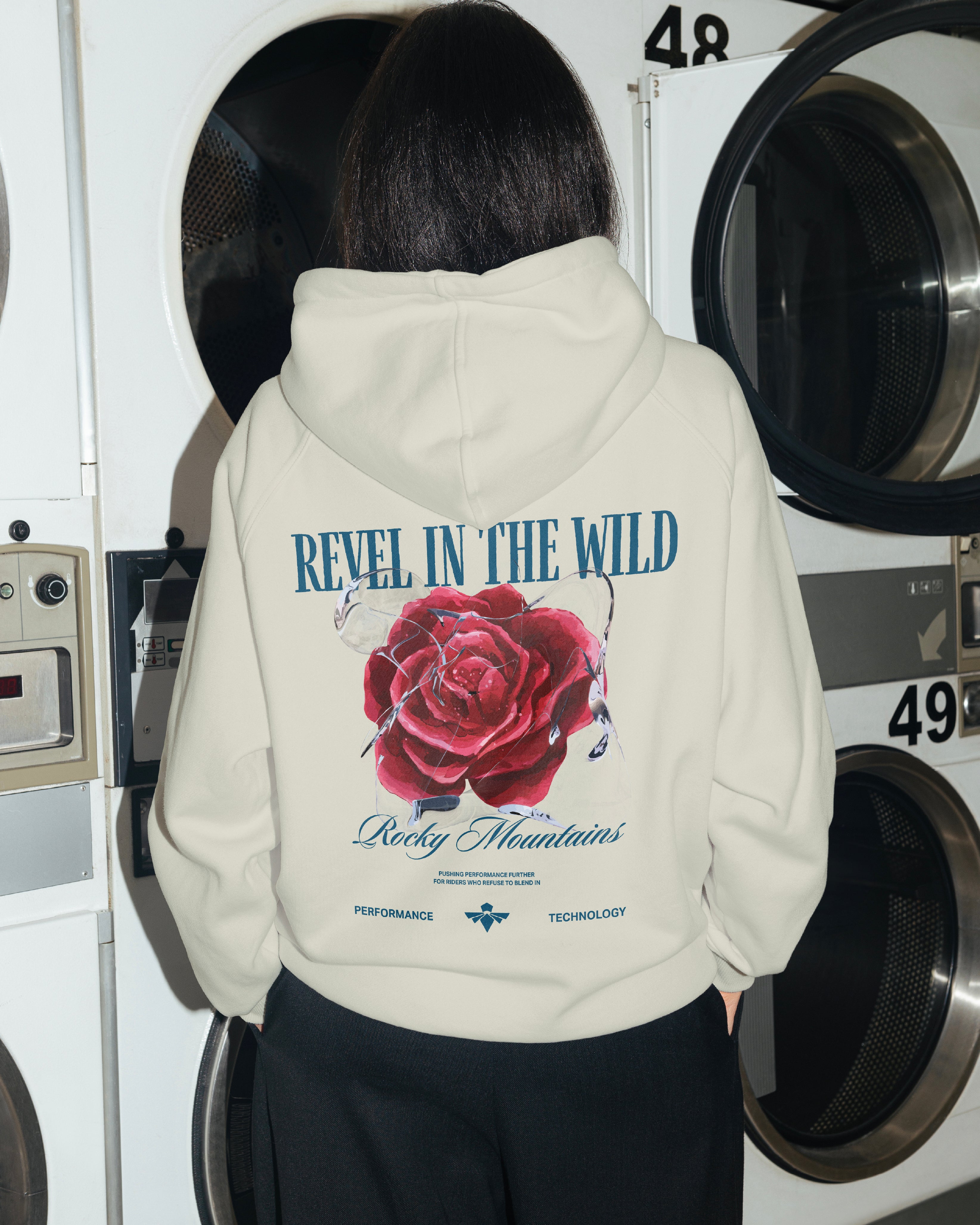 Heavyweight Rose Hoodie