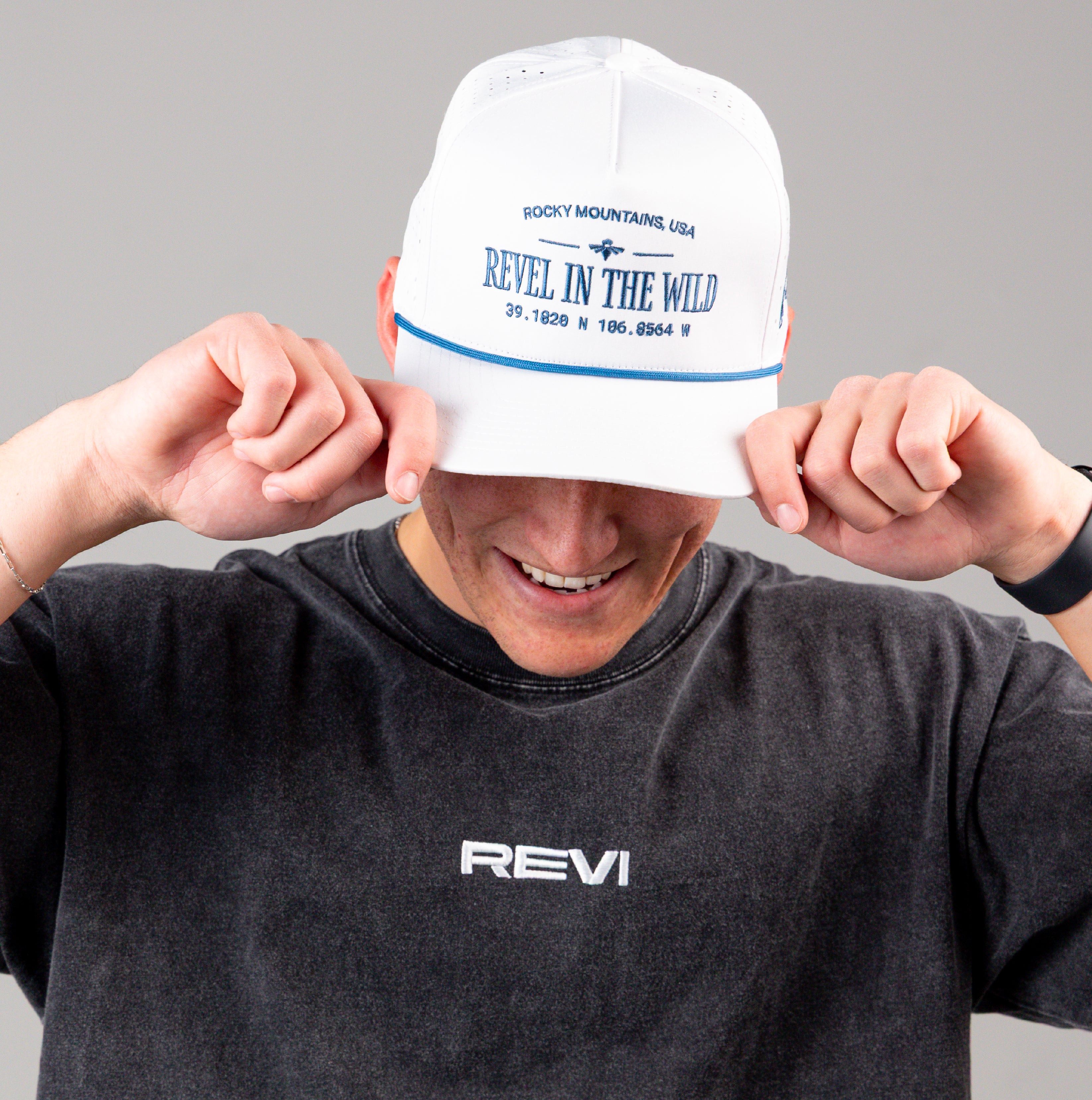 Revi Embroidered Trucker Hat