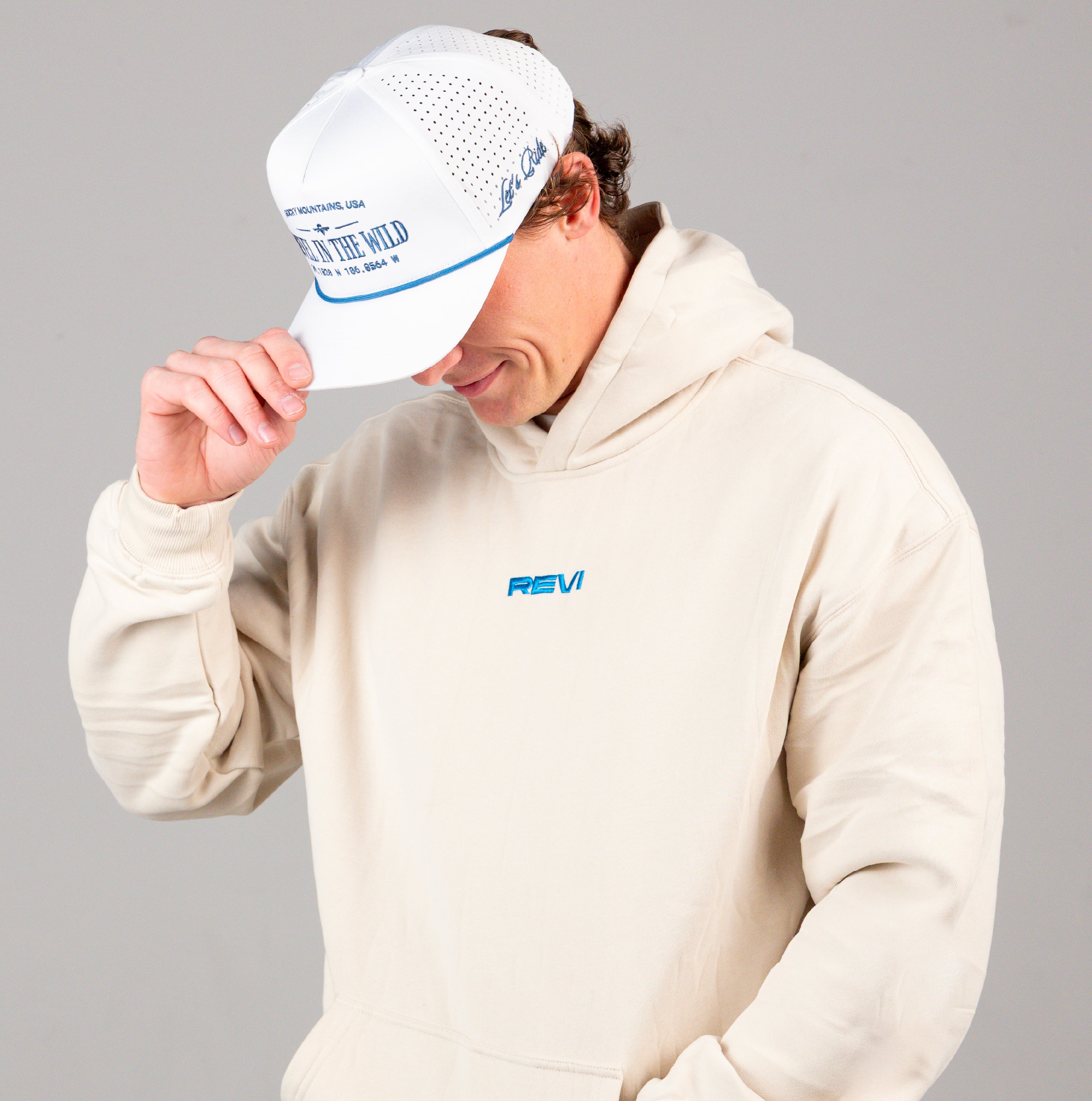 Revi Embroidered Trucker Hat