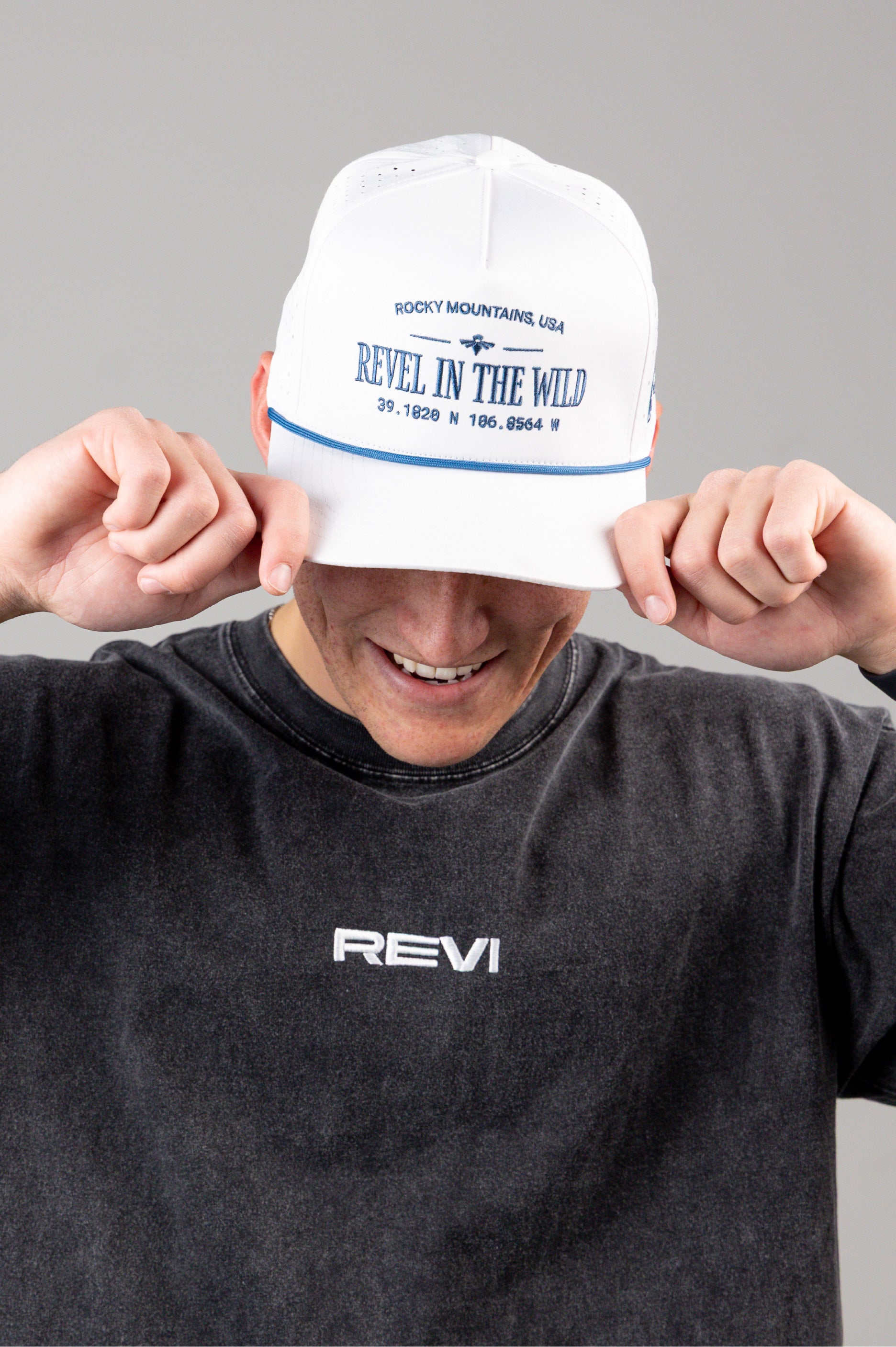 Revi Embroidered Trucker Hat