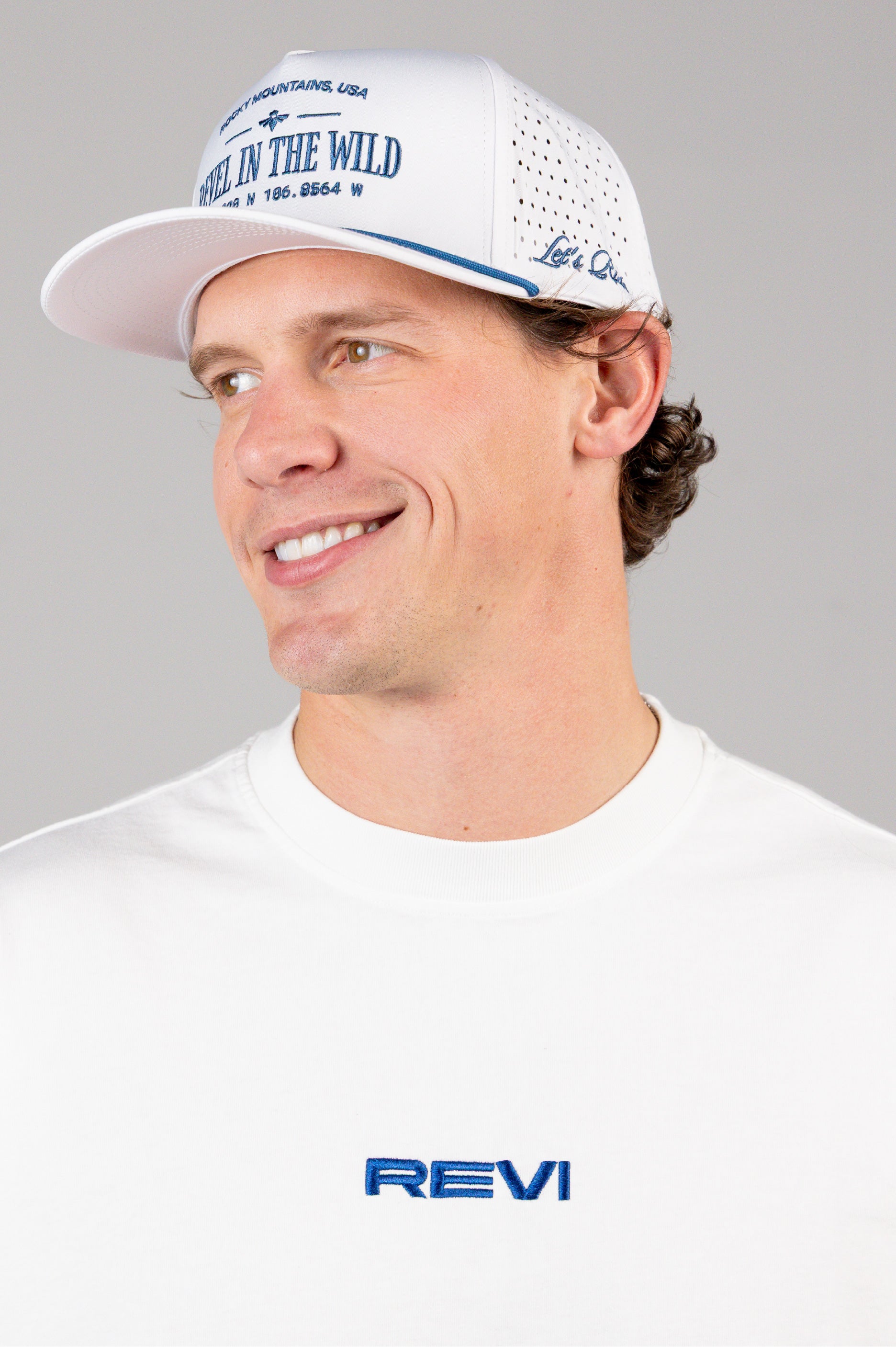 Revi Embroidered Trucker Hat