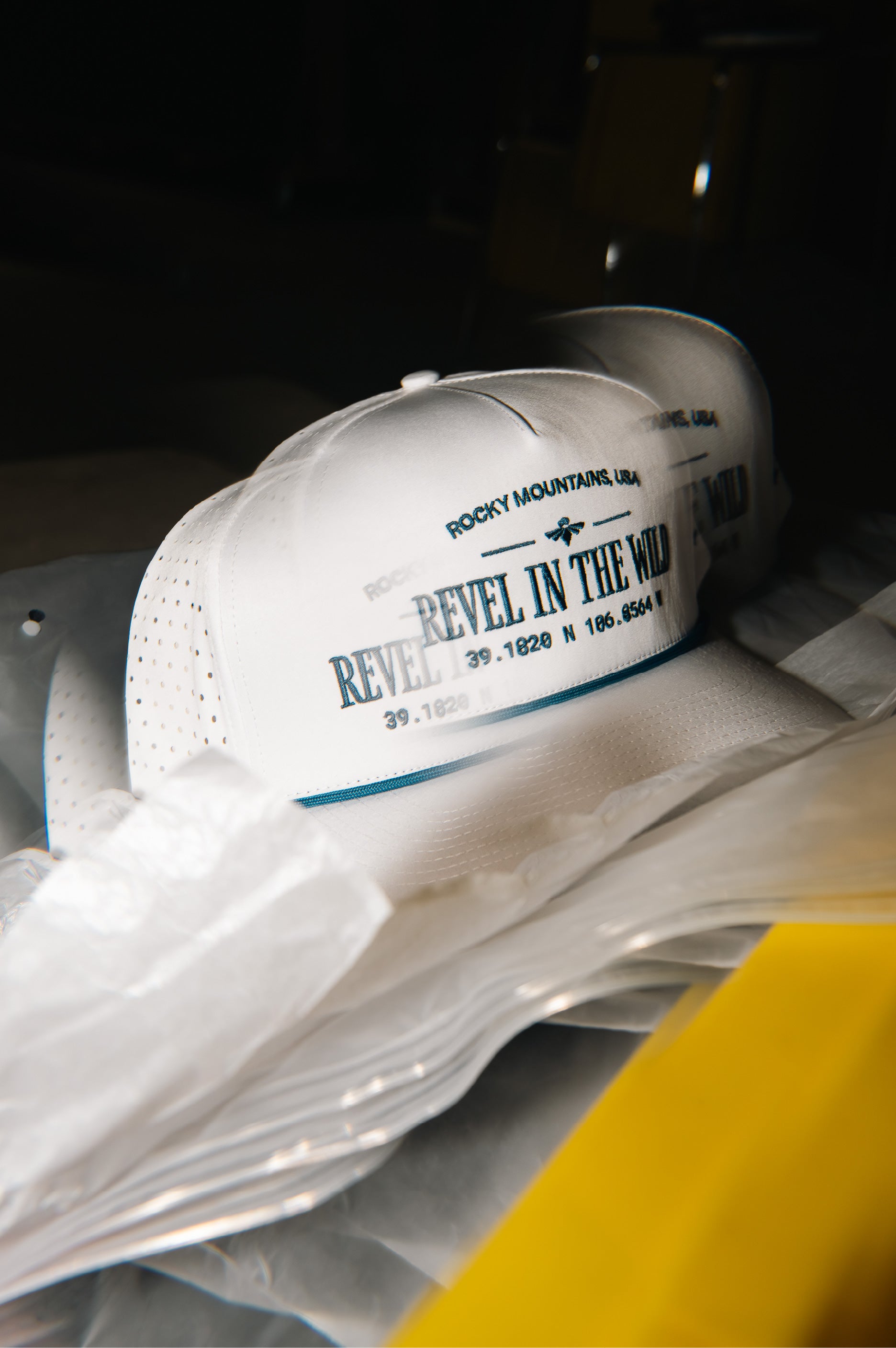 Revi Embroidered Trucker Hat